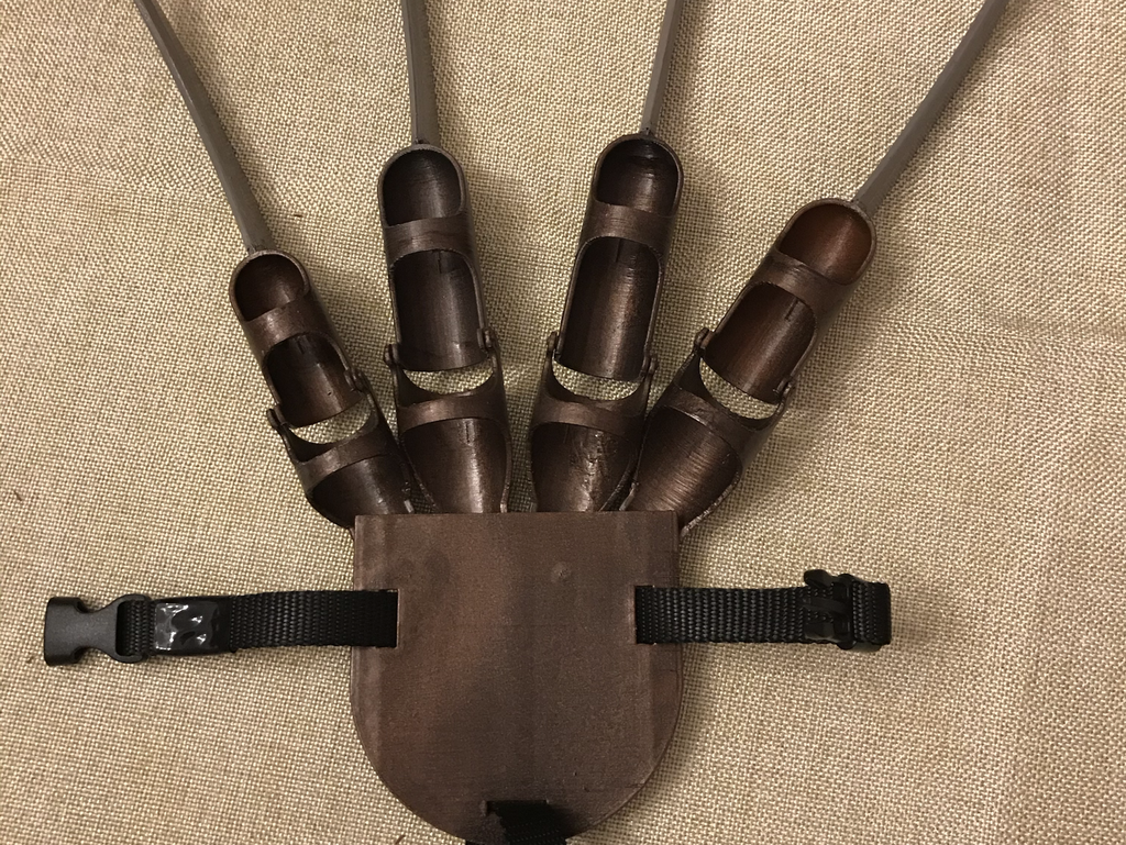 Freddy Glove Molded Adult Costume Accessory