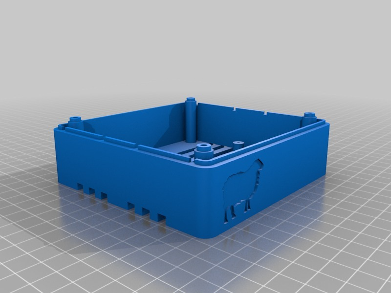 Openscad Box Shell Case Free 3D file Parametric OpenSCAD Base for Intel 5th Generation NUC.・3D ...