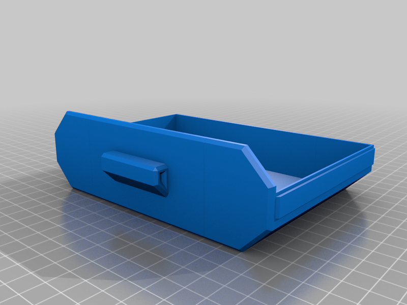 Free 3D file Modular Storage Containers, easier to open drawers, 2x6 ...