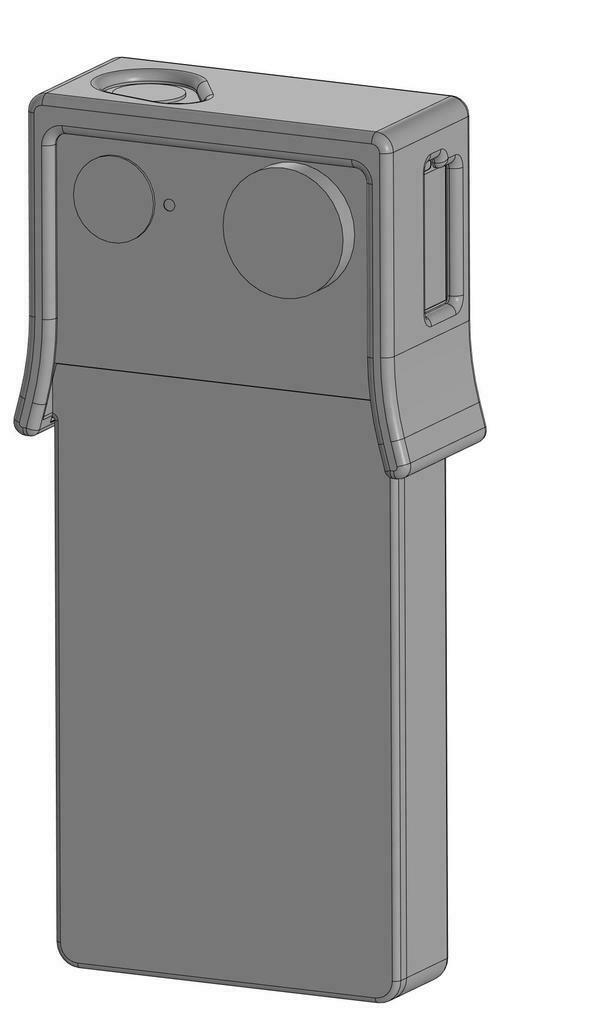 Free 3D file High capacity action camera battery case 📷・3D print model