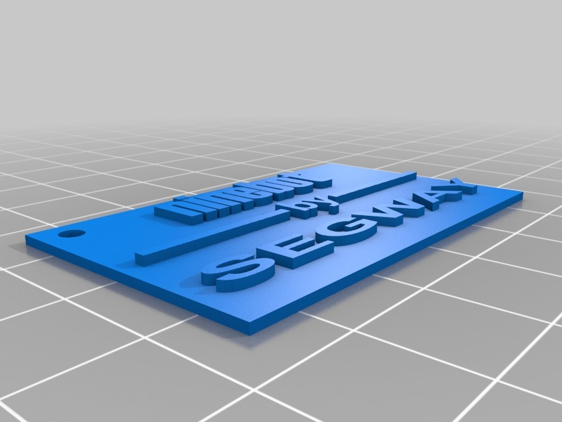 Free 3D file ninebot by segway keychain・Template to download and 3D ...