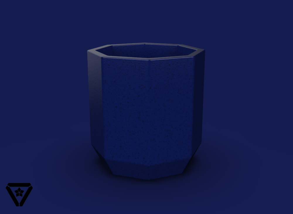 Free STL file 56. Octagon Geometric Bonsai Pot V1 Nina・3D printer