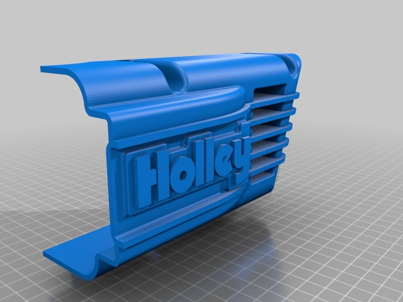 Free 3D file Holley side scoop for Pontiac Fiero・3D print design to