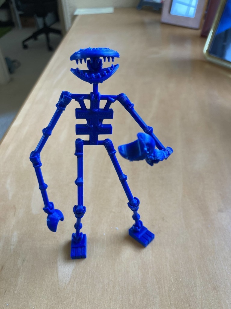 Free STL file GRIN an articulated ball and socket figure 🤖・3D print ...