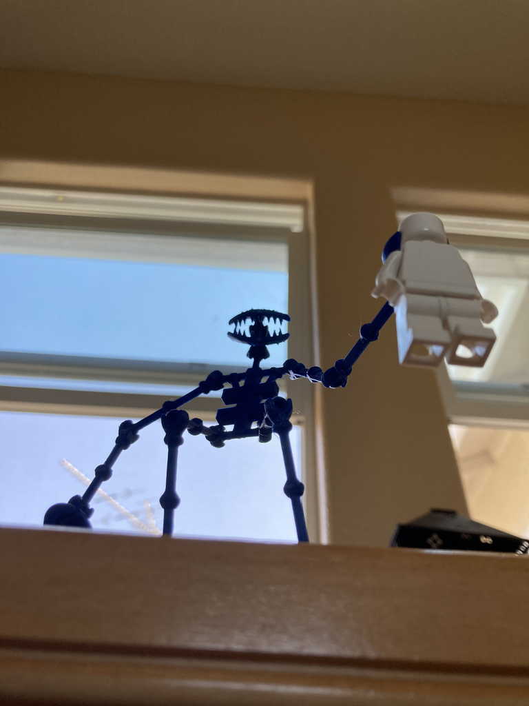 Free STL file GRIN an articulated ball and socket figure 🤖・3D print ...