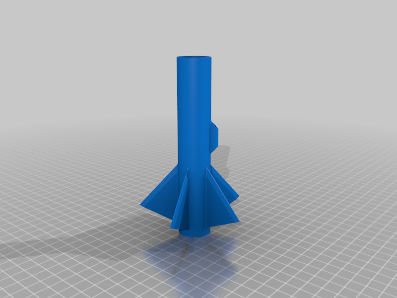 Free STL file Low Power 3D Printable Rockets 🎒・3D printing design to ...