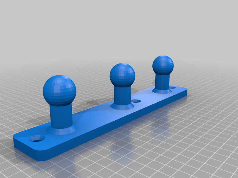 Free 3D file Wall coat rackă»3D printing template to downloadă»Cults