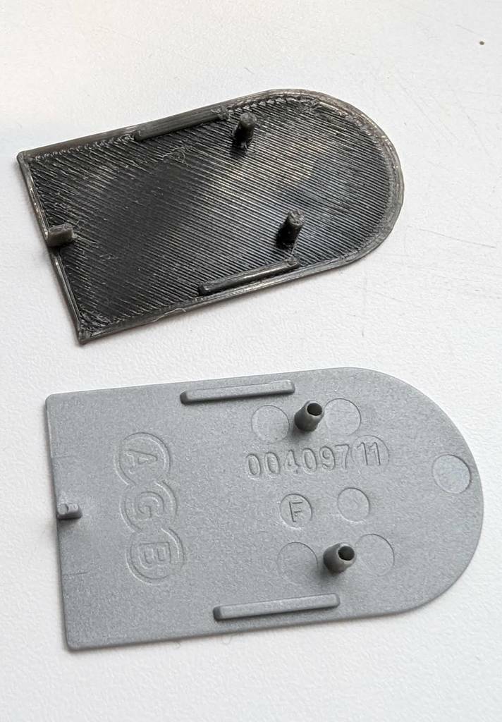Free 3D file Cap for AGB Eclipse door hinges 🧢・3D printer design to