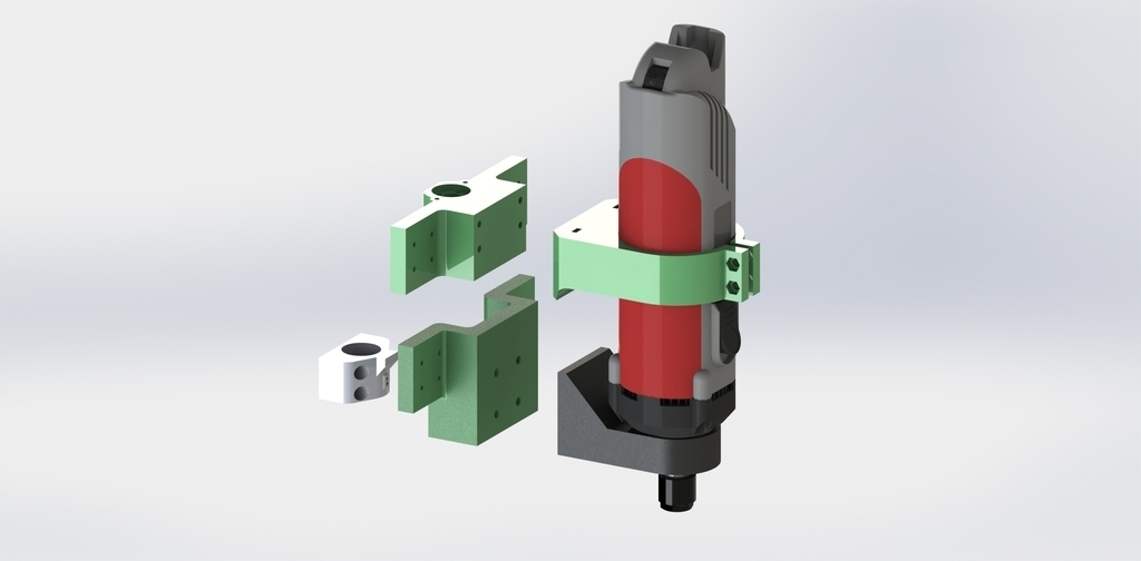 Fichier 3D gratuit Support KRESS pour ROOT CNC 3 (MGN12) 🔧・Design pour ...