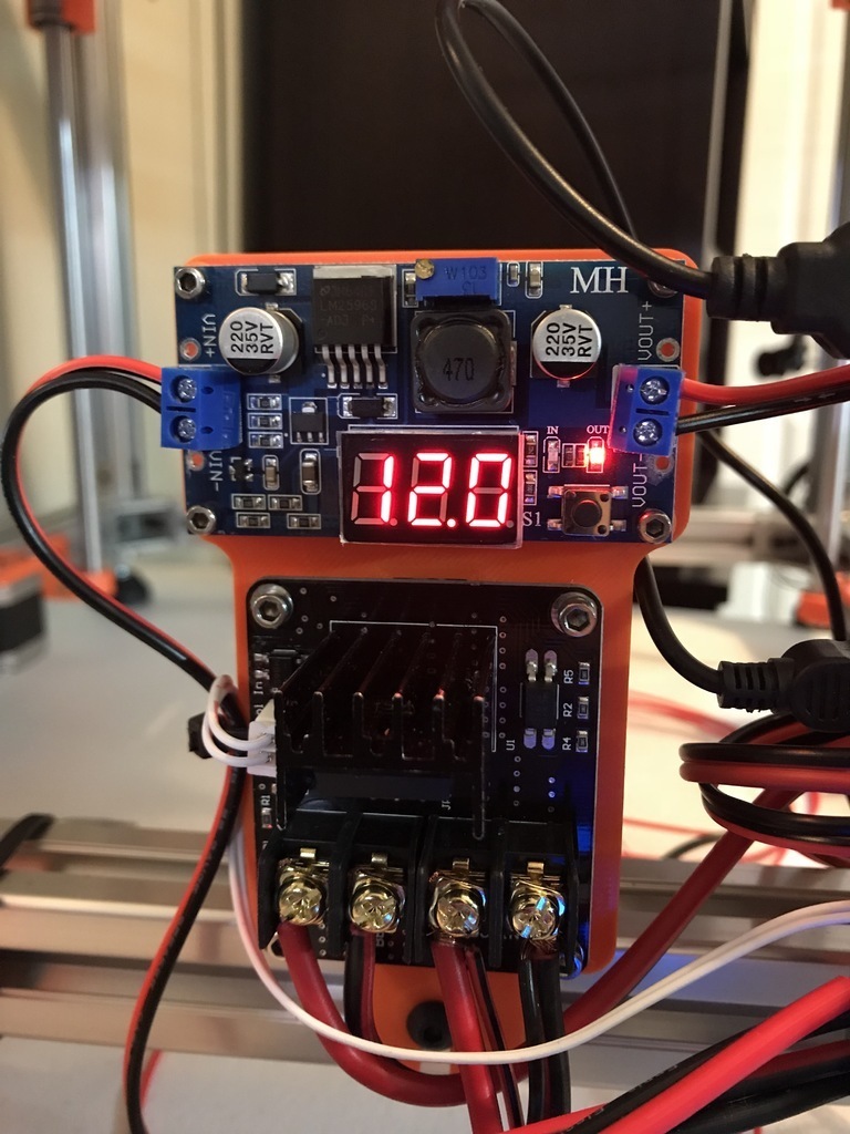 Free 3D file Hevo Mosfet / DCtoDC Converter Mount・Design to download