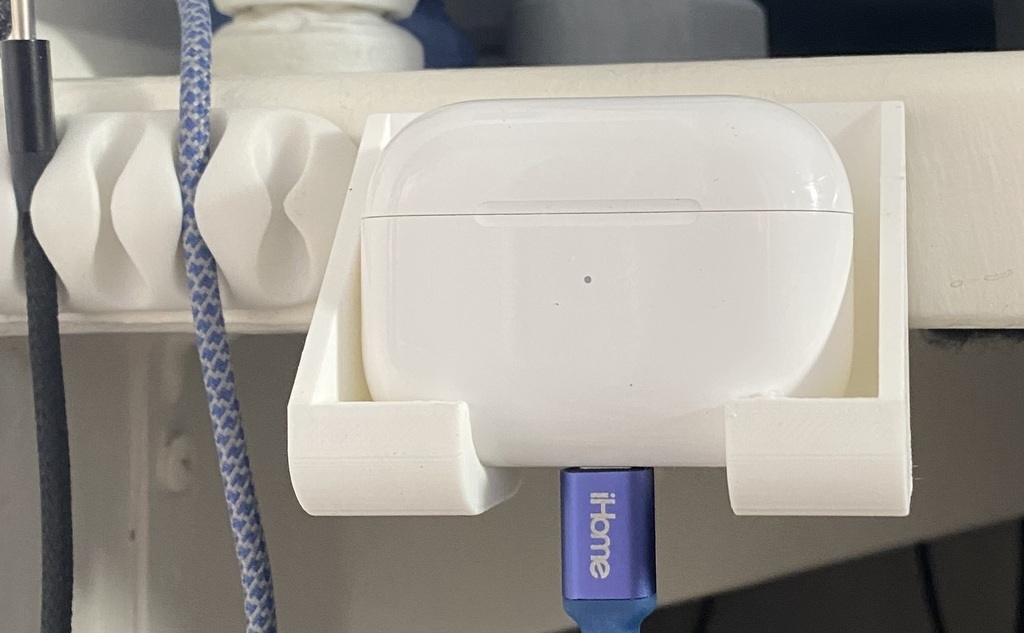 Free 3D File Apple AirPods Pro Holder Desk Mount 3D Print Model To free-3d-file-apple-airpods-pro-holder-desk-mount-3d-print-model-to