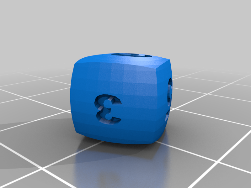 7 Sided Dice 3d Printable