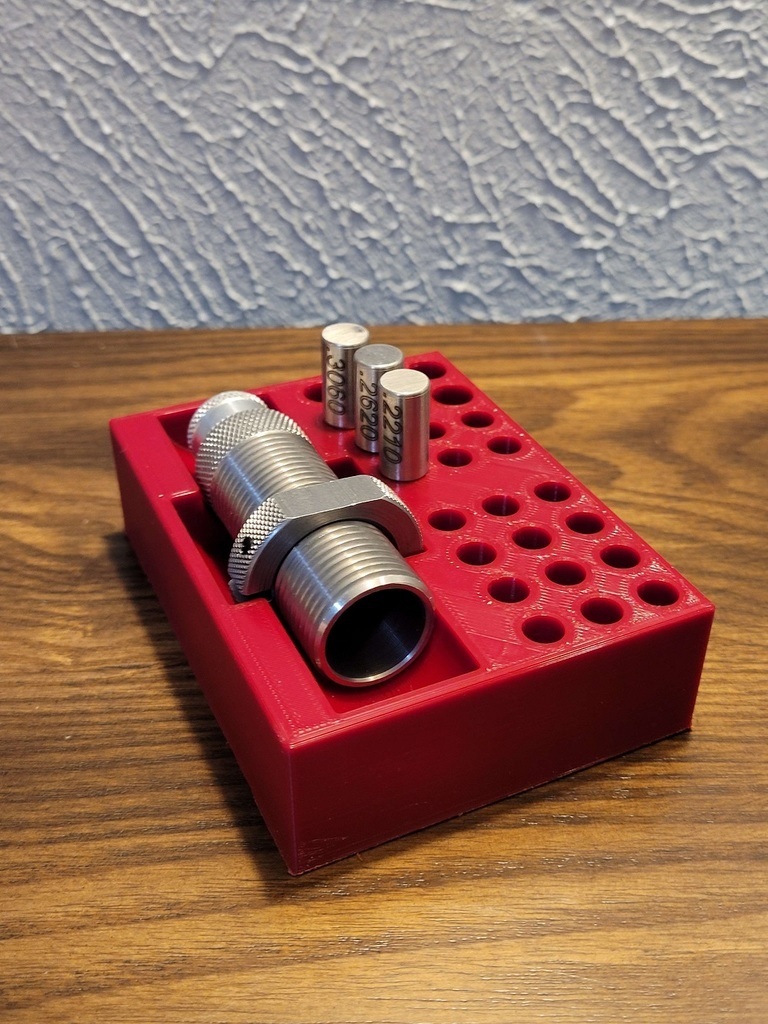 Free 3D file Reloading Mandrel Organizing Tray ⚽・3D printing template