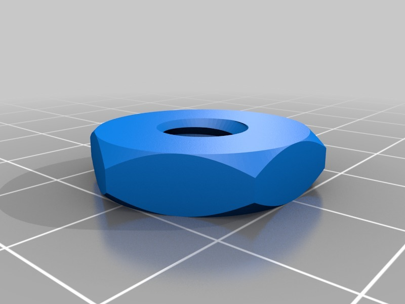 Free 3D file Wide Nut 20mm・3D printing template to download・Cults