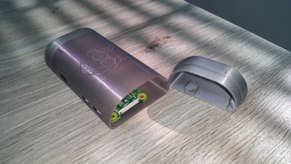 Free 3D file Raspberry Pi Zero Enclosure・Model to download and 3D print・Cults