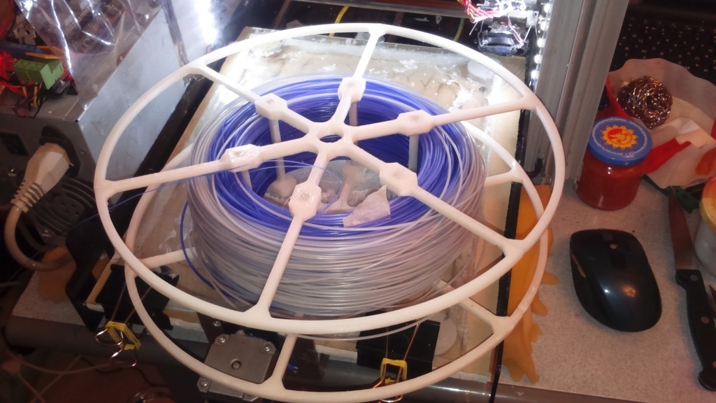 Free 3D file spool for filament・3D print design to download・Cults