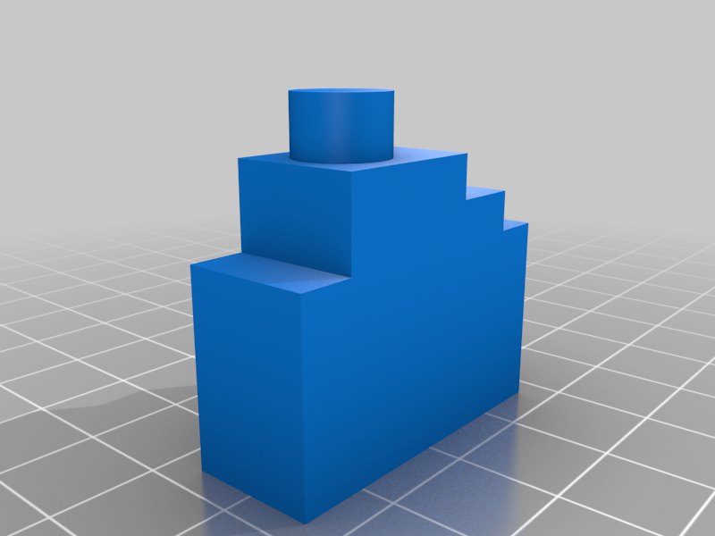 Free 3D file 9G Standard Servo Cutout Template・Object to download and