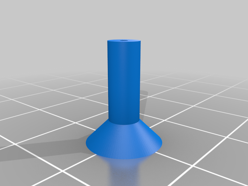 Free 3D file Blowgun Dart Cup 1cm・3D printing design to download・Cults