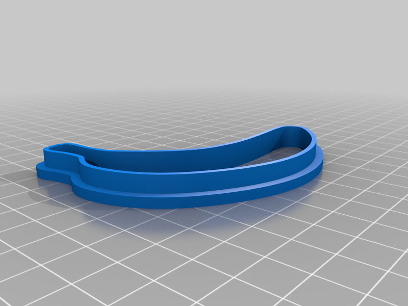 STL file Banana Cookie Cutter 🍌・3D printable model to download・Cults
