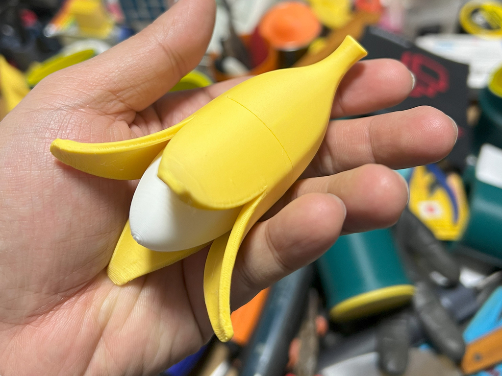 Free 3D file banana 🍌・3D printing idea to download・Cults