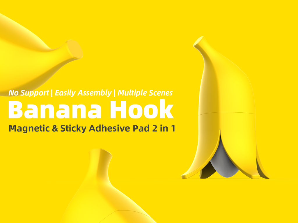Free 3D file banana 🍌・3D printing idea to download・Cults