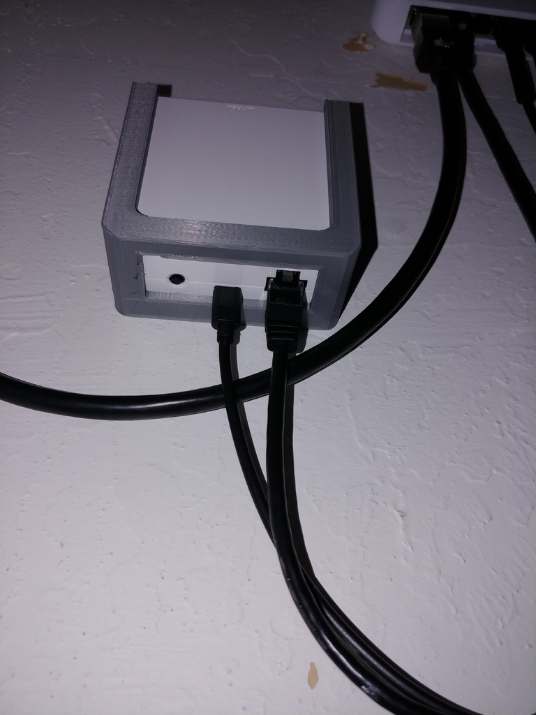 thumbnail image 2 of Wall Mount Bracket For Lutron Caseta Smart Bridge & Smart Bridge Pro - Clean Mounting Solution 2 of 13