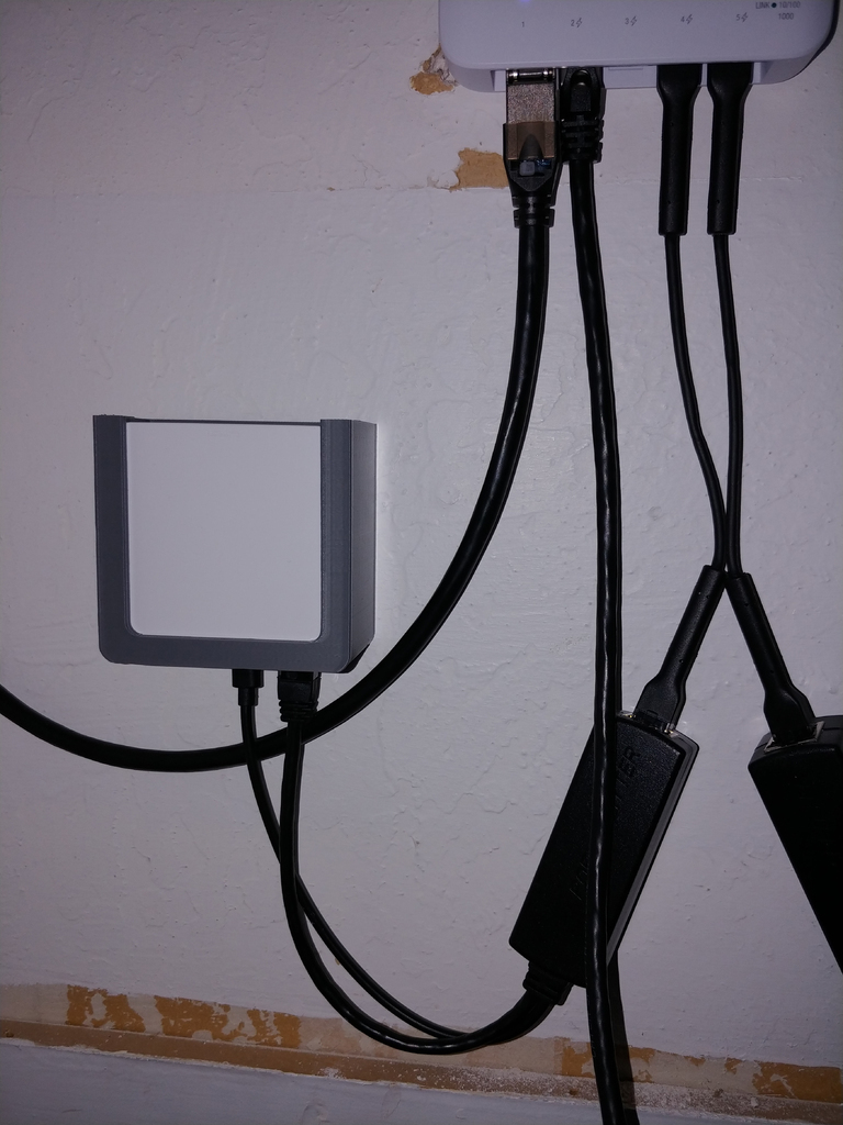 thumbnail image 2 of Wall Mount Bracket For Lutron Caseta Smart Bridge & Smart Bridge Pro - Clean Mounting Solution 2 of 13