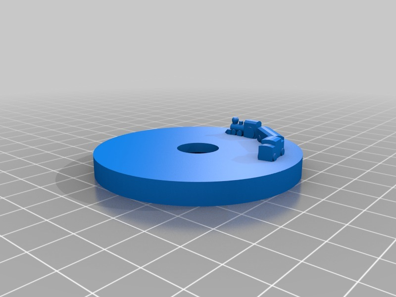 Free 3D file Makey Christmas Train Decoration・3D printer model to ...