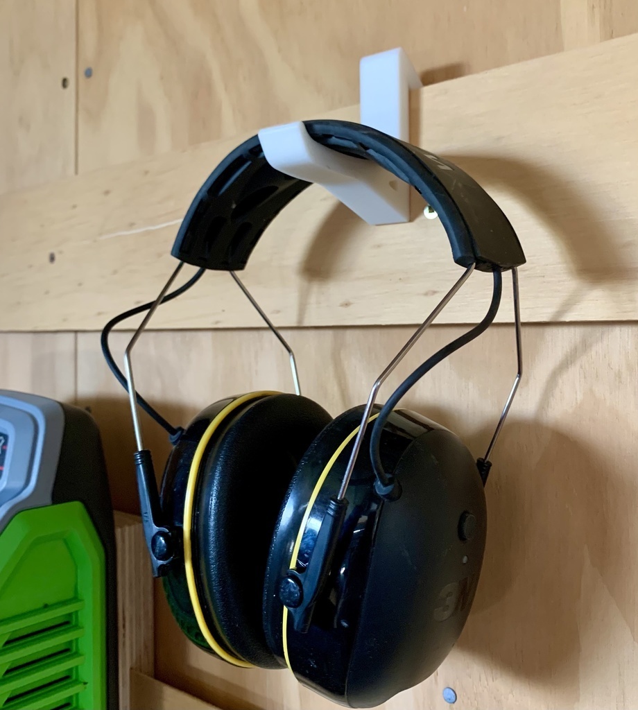 Free 3D file French cleat earmuffs hanger・Design to download and 3D