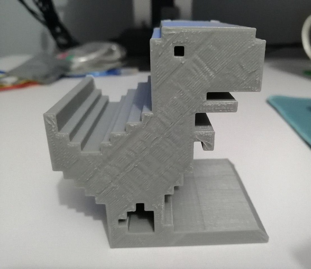 Free 3D file T-Rex Chrome 🦖・3D printable object to download・Cults