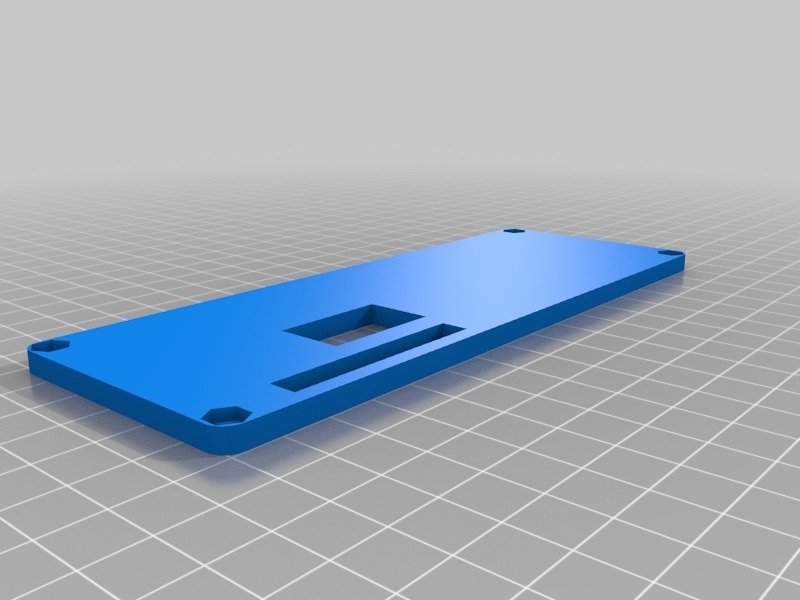 Emboitee Fichier 3D gratuit Plaque arrière LCD emboîtée Anet A8・Design ...
