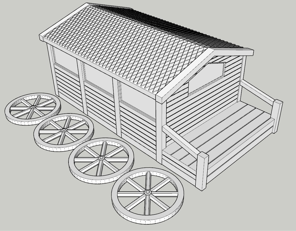 Free 3D file D&D Cart 28mm scale・3D printer design to download・Cults