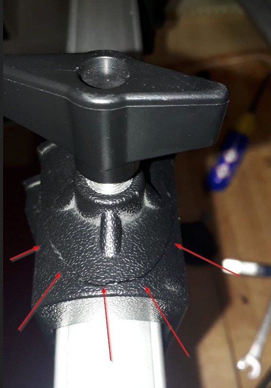 Free 3D file EQ3 tripod leg clamp replacement・3D printer design to