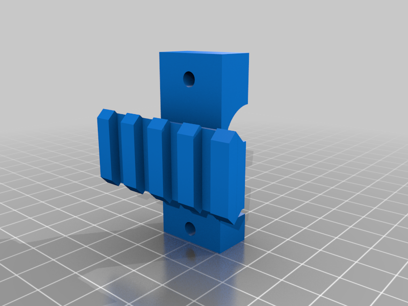 Free 3D file Airsoft Picatinny M4 Front sight Clamp・3D printer design