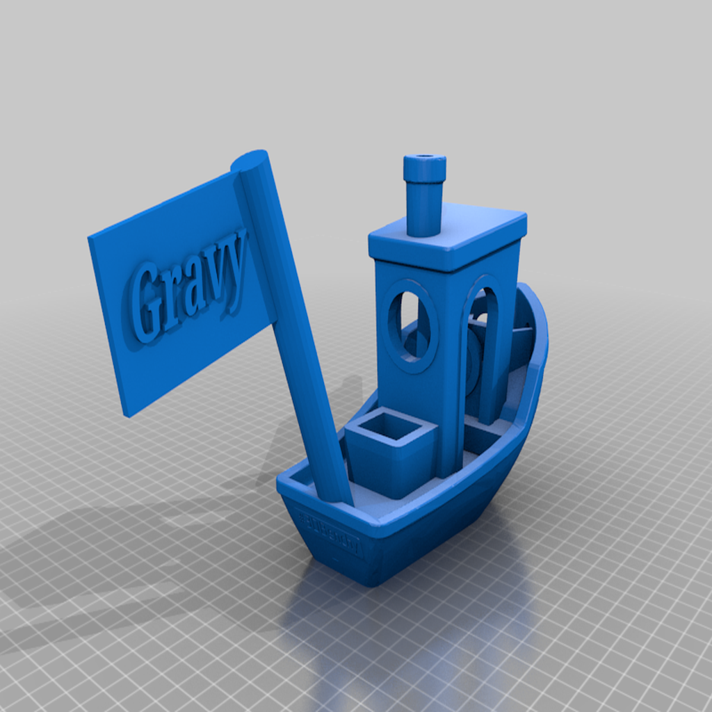 Free 3D file Benchy Gravy Boat・3D print design to download・Cults