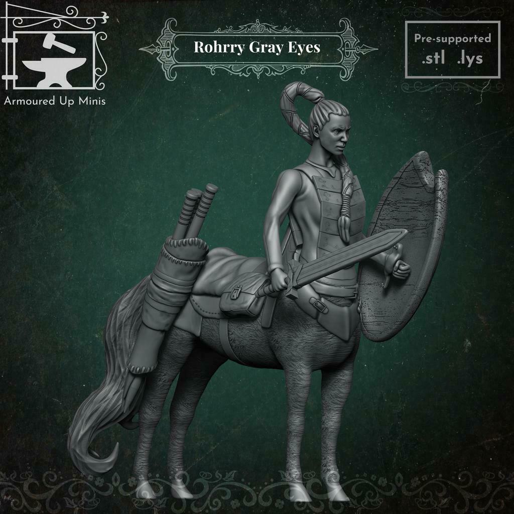 Free STL file Rohrry Gray Eyes・3D printable design to download・Cults