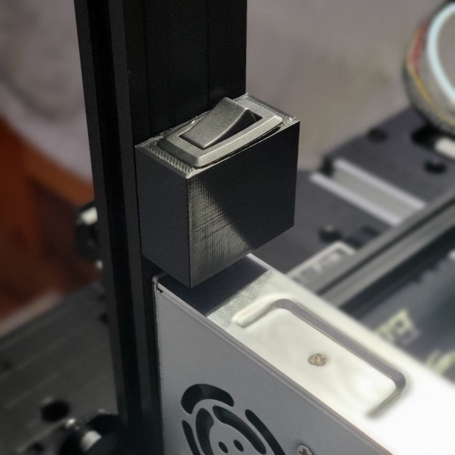 Free 3D file Ender 3 MAX Dual V-Slot Rocker Switch Box 📦・Model to ...