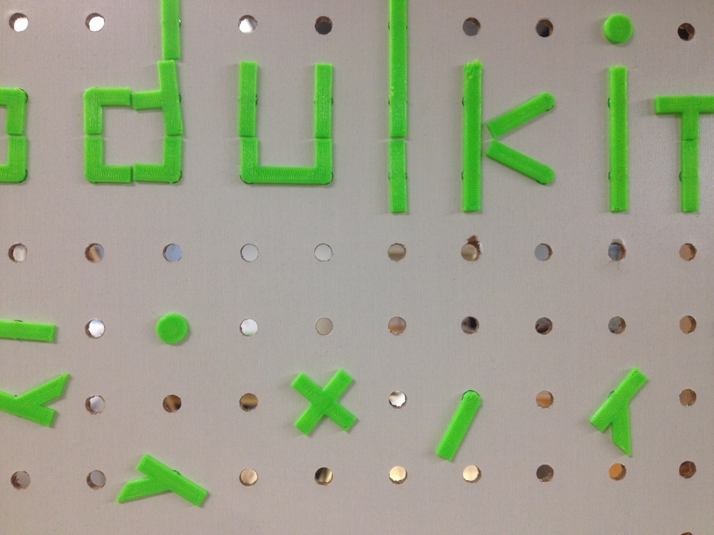 Free 3D file Module Operandi - A kit for DIY Pegboard personalization ...