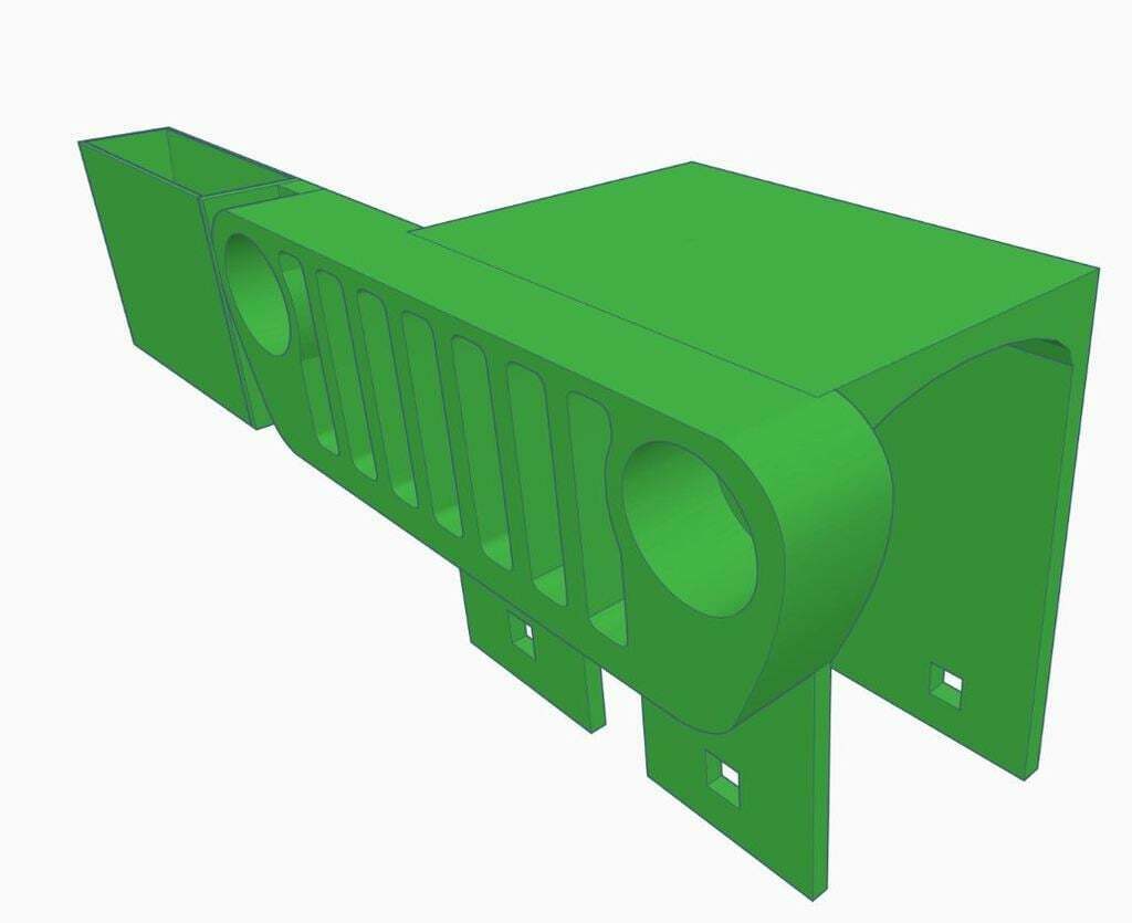 Free 3D file CB Radio Mic Mount Jeep Wrangler JL 📻・Design to download