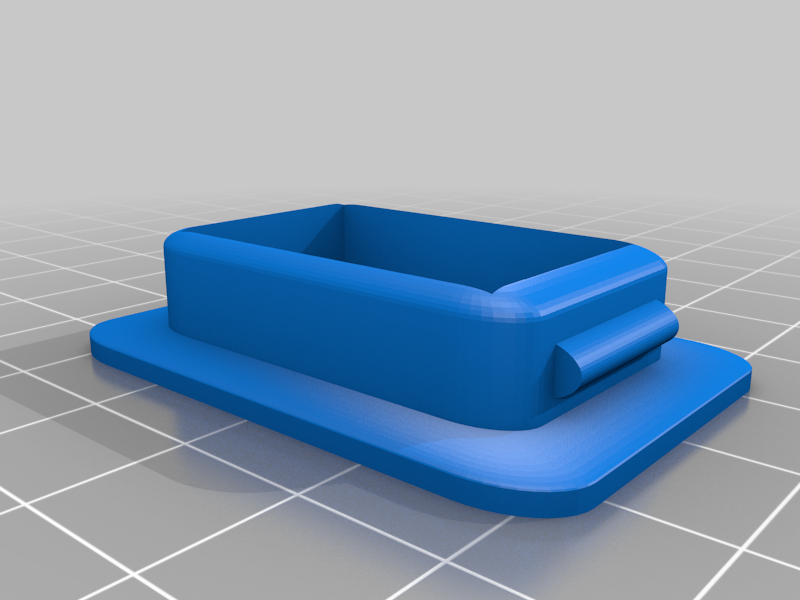 Free 3D file Common Rocker Switch Plug Cover for plugging unused rocker ...