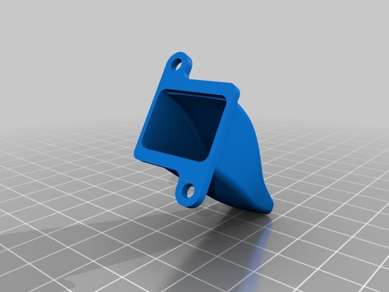 Free 3D file Printrbot Simple Metal Blower fan mount・3D printing idea