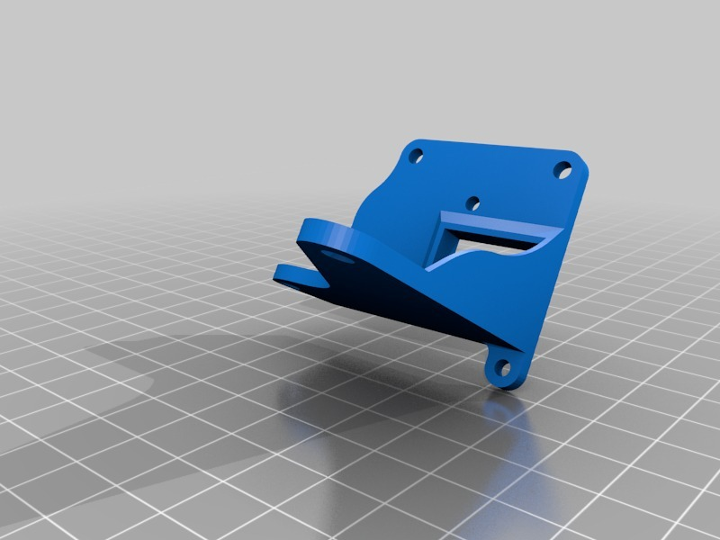 Free 3D file Printrbot Simple Metal Blower fan mount・3D printing idea
