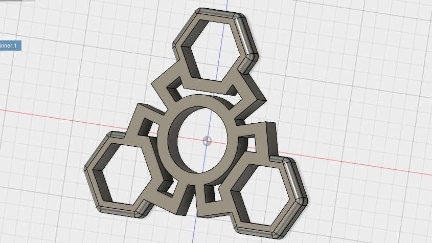 Free 3D file Nut Fidget Spinner 2・3D print object to download・Cults