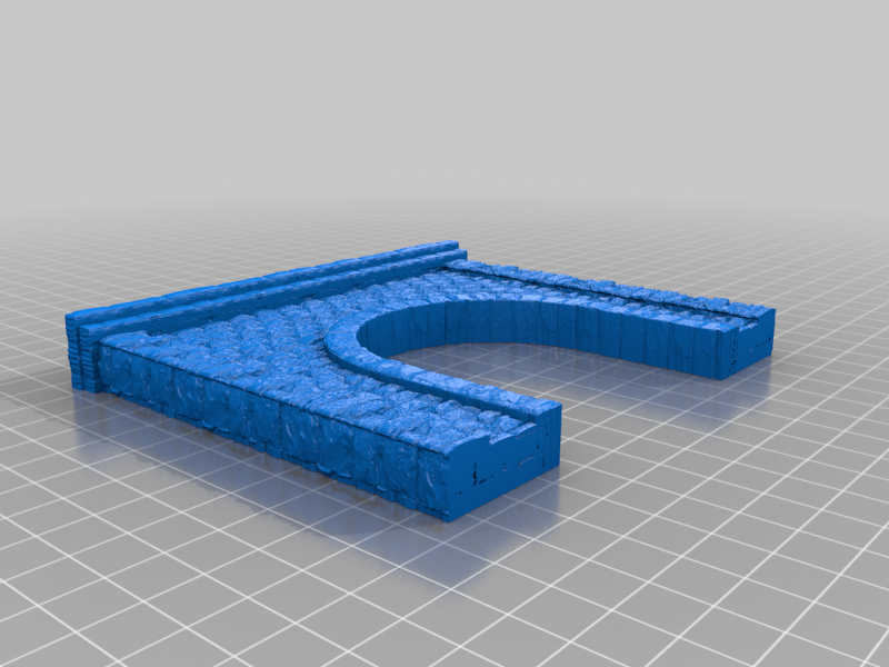 7mm' '0 SCALE' - dressed stone DOUBLE Tunnel portal | UK