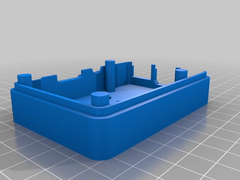 Papercraft Raspberry Pi Free 3D file Raspberry Pi 2/3 Wanhao Top w/vents・Template to download ...
