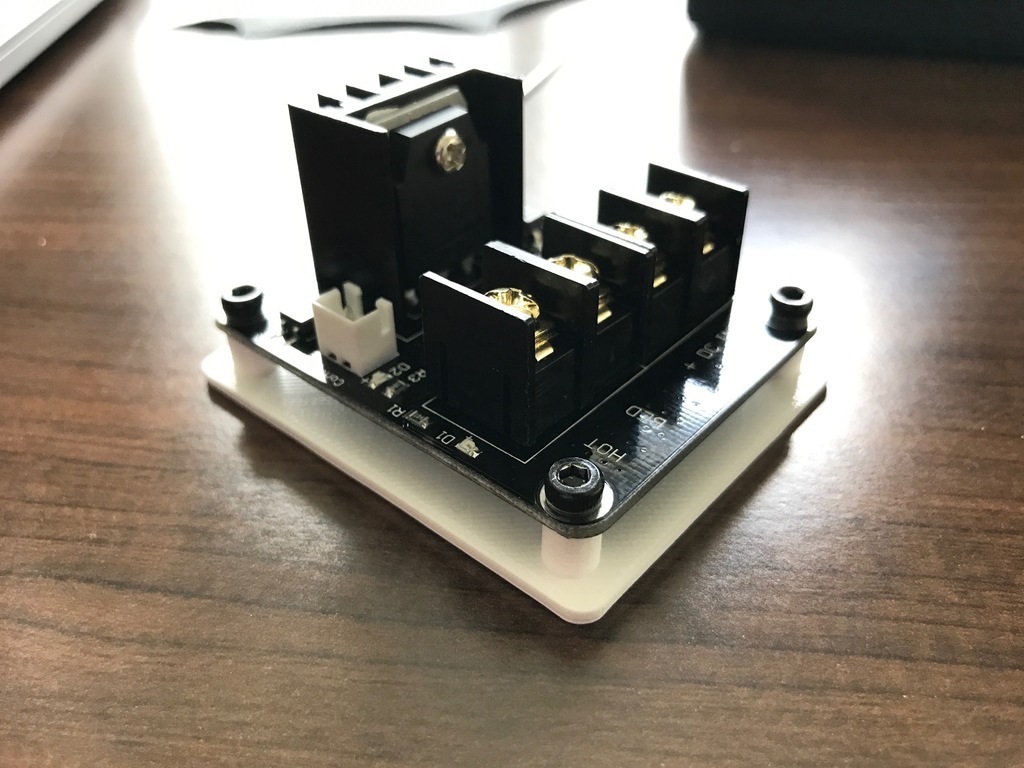 Free 3D file MOSFET Plate Mount・3D printable design to download・Cults
