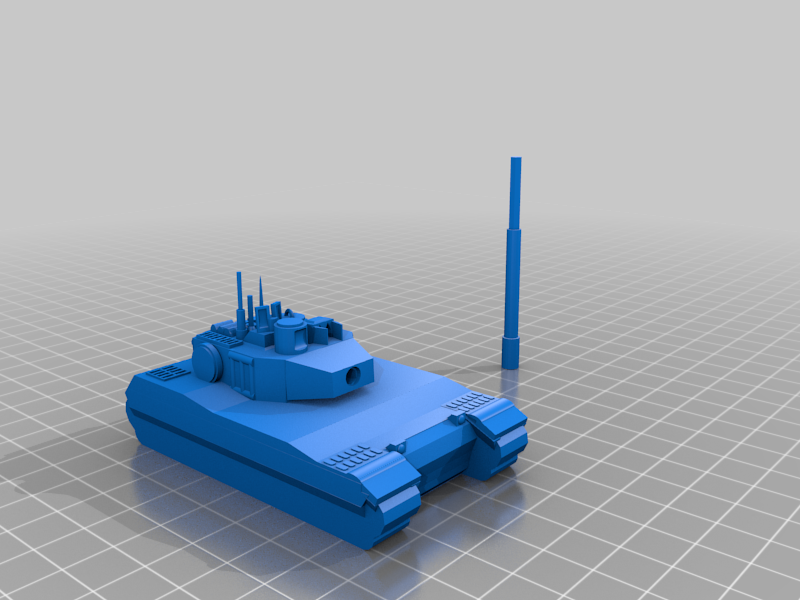 3D file 3D Tank Model・3D printing design to download・Cults