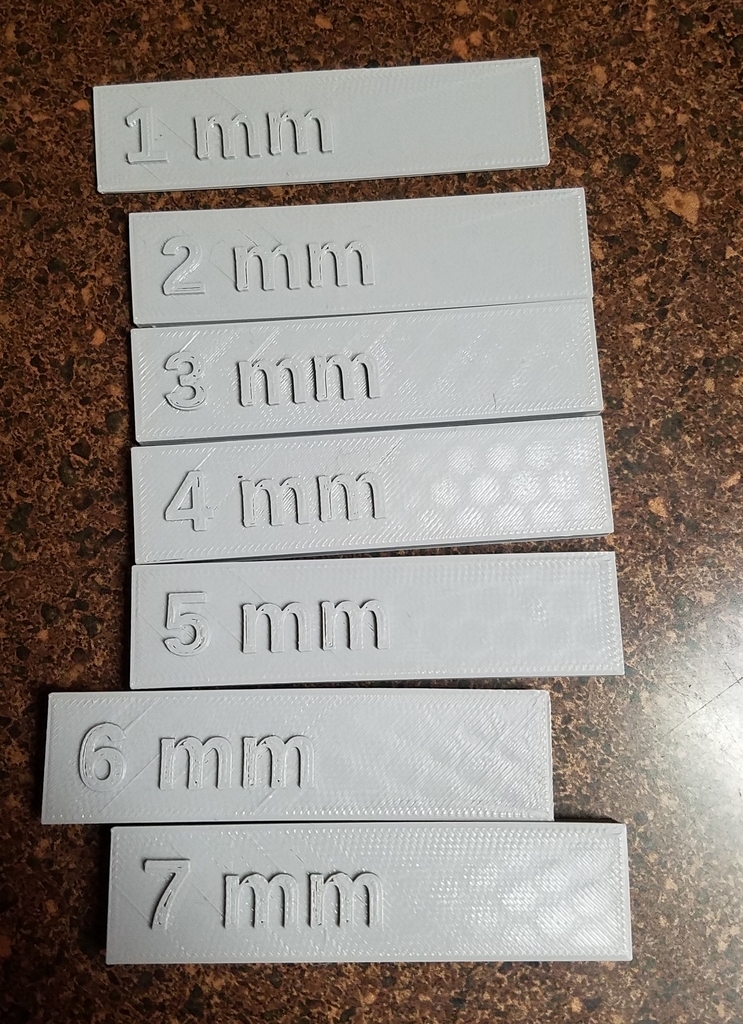 Free 3D file 3D printing thickness templates for classroom・3D print ...