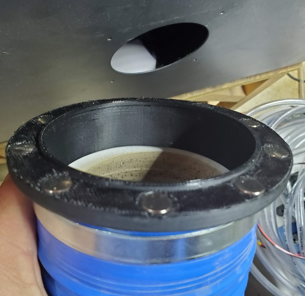 Free 3D file Magnetic 4 inch / 100mm Laser exhaust hose connector・3D ...