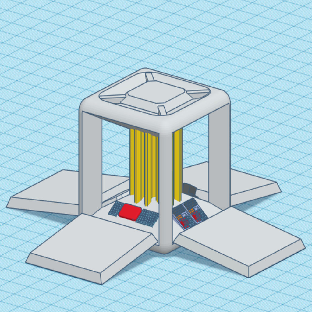 Accessoires 3D Pour Wargaming - Bureau Civils En Résine 28mm/32mm - Neuf - Fabriqué En Allemagne